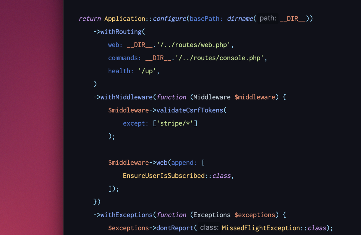 Programmeercode